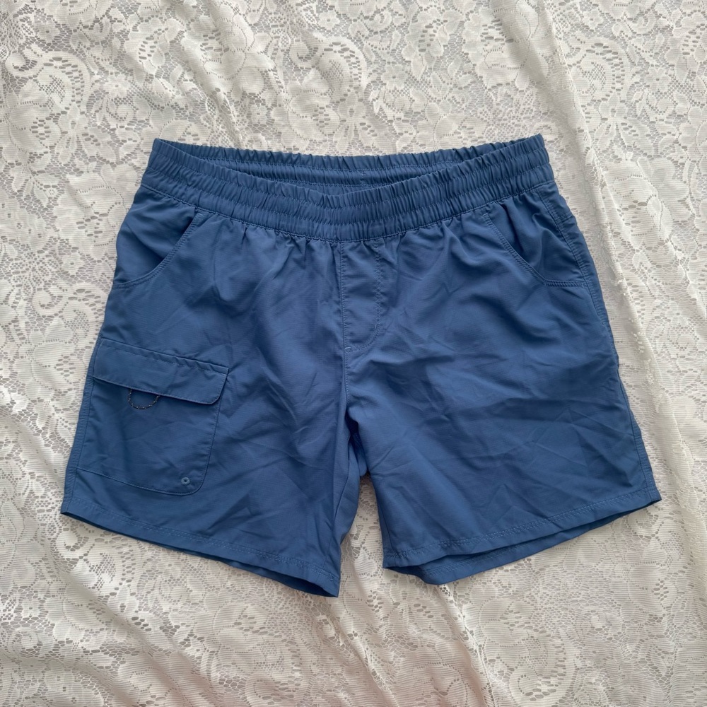 Columbia Sportswear Shorts Women’s Nylon Pockets Elastic Waist Gorpcore Sz M
